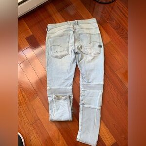 G-Star Men's Light Blue Skinny Jeans